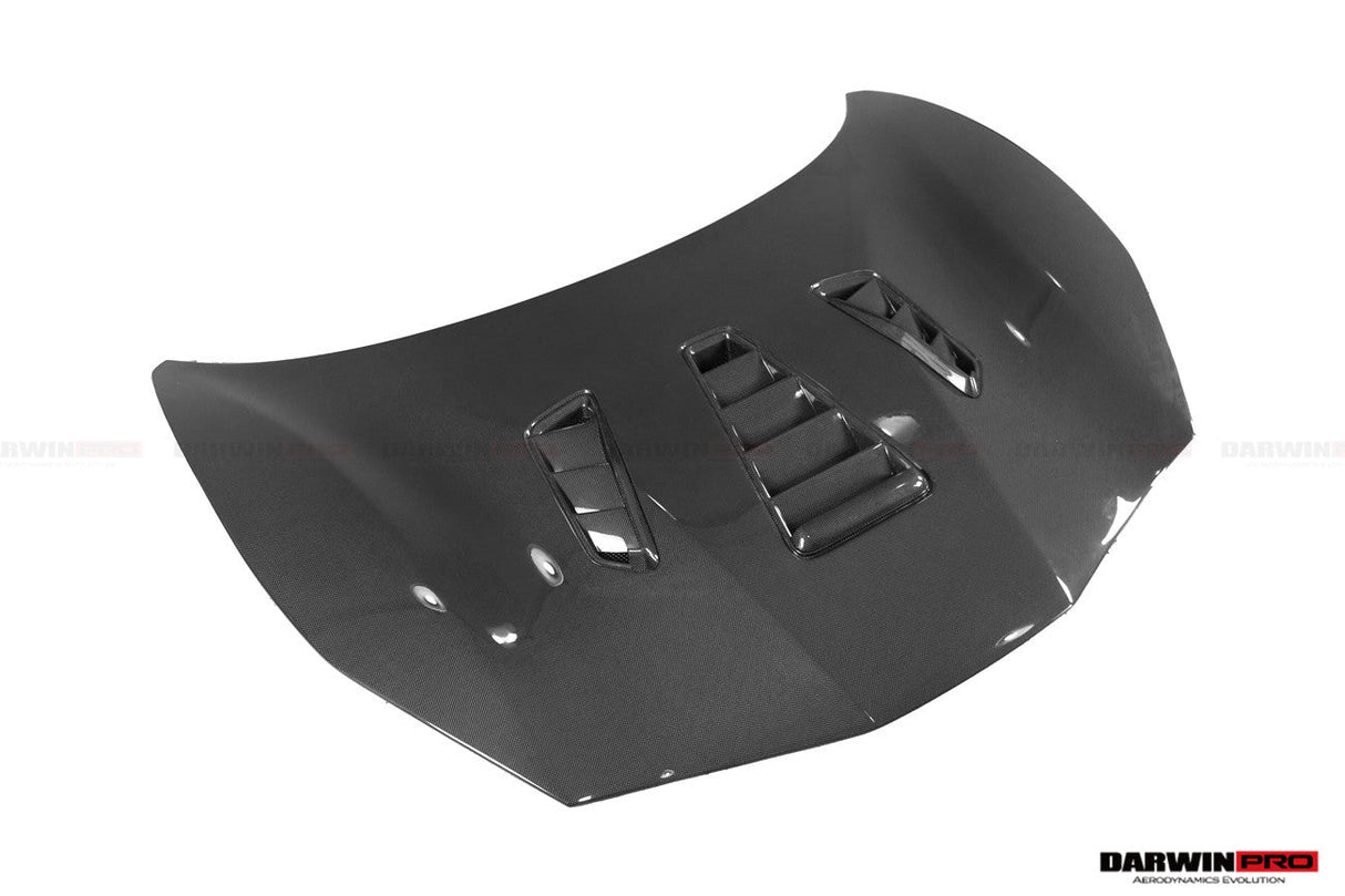 2015-2020 Ferrari 488 GTB | Spider Carbon Fiber Hood - DarwinPRO Challenge Evo Modena Design