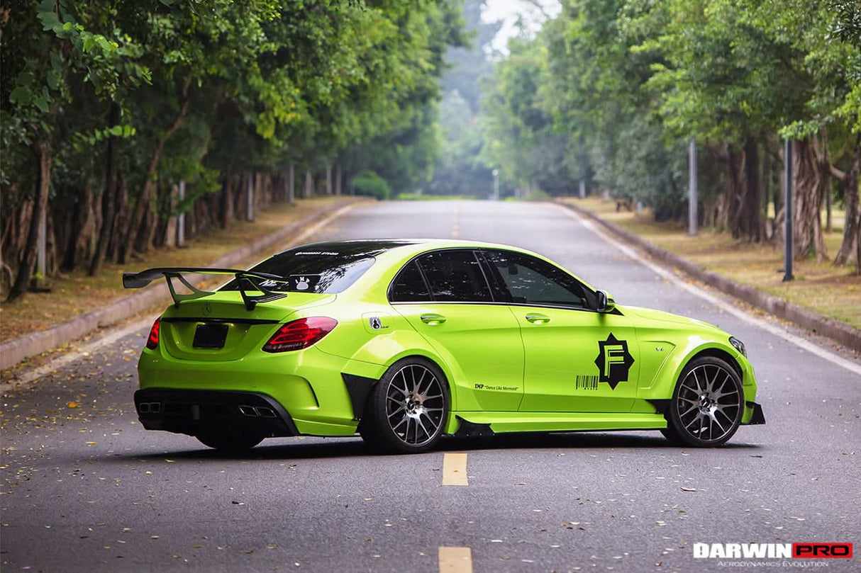 2015-2021 Mercedes Benz W205 C63 & S AMG Sedan IMP Performance Partial Carbon Fiber Full Body Kit