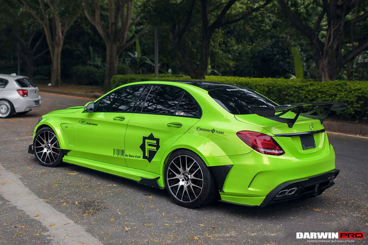 2015-2021 Mercedes Benz W205 C63 & S AMG Sedan IMP Performance Partial Carbon Fiber Full Body Kit