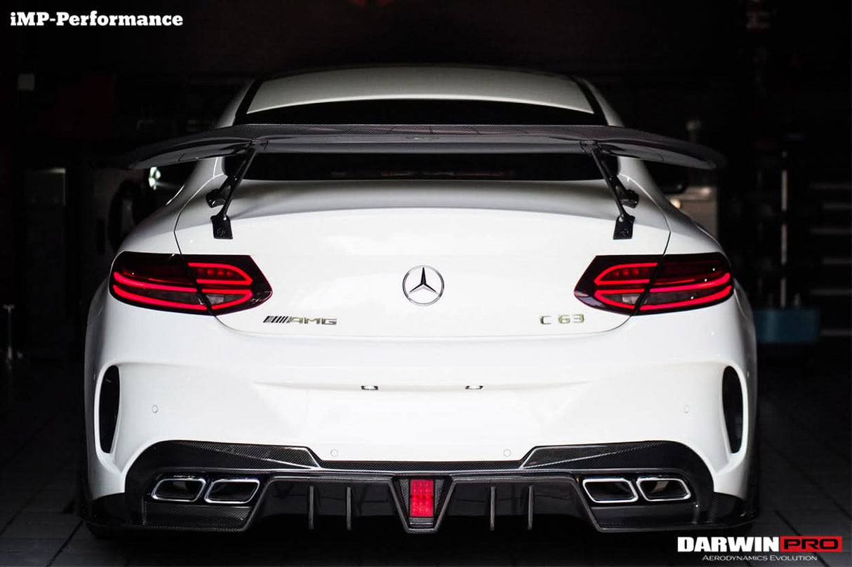 2015-2021 Mercedes Benz C-Class W205 Coupe IMP Performance Carbon Fiber Trunk Spoiler