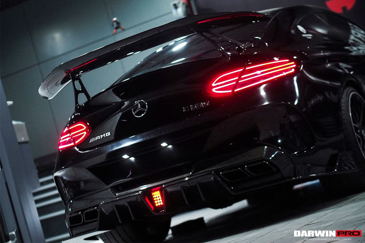 2015-2021 Mercedes Benz C-Class W205 Coupe IMP Performance Carbon Fiber Trunk Spoiler
