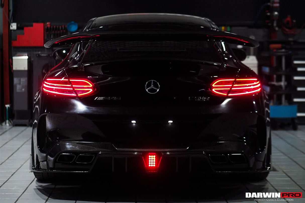 2015-2021 Mercedes Benz C-Class W205 Coupe IMP Performance Carbon Fiber Trunk Spoiler