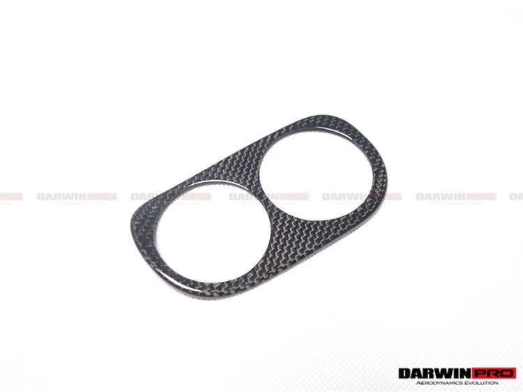 2010-2015 Ferrari 458 Dry Carbon Fiber Light Switch Cover DarwinPRO (OE) Fits Italia, Spider, Speciale