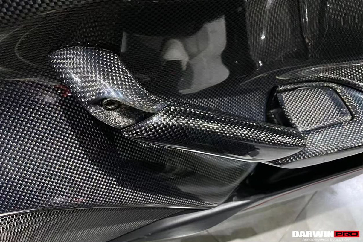 2015-2020 Ferrari 488 GTB & Spider Carbon Fiber Door Handle Interior