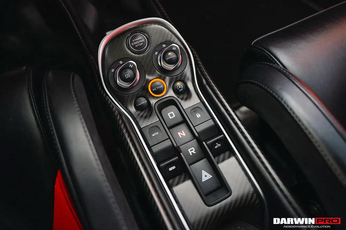 2015-2021 McLaren 540c 570s 570gt 600lt Dry Carbon Fiber Interiors (6pcs)