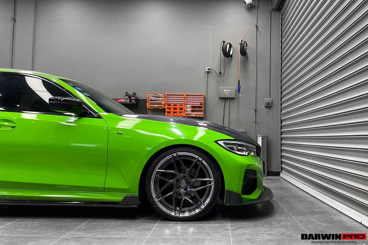 2019-2022 BMW 3 Series G20 G28 BKSS Style Carbon Fiber Front Lip