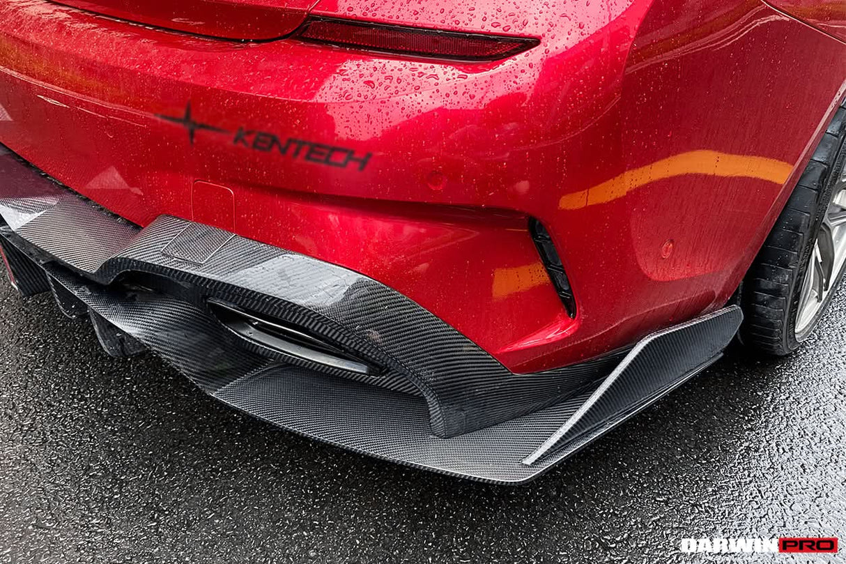 2019-2022 BMW 3 Series G20 G28 BKSS Style Carbon Fiber Rear Diffuser