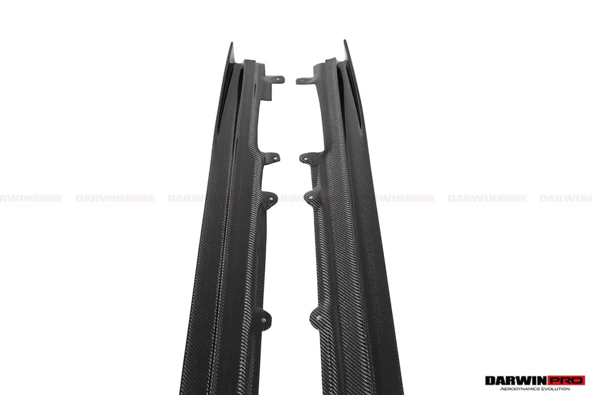 2019-2025 BMW 8 Series G14 G15 M8 F91 F92 Convertible And Coupe IMP Performance Carbon Fiber Side Skirts Extensions (Add On)