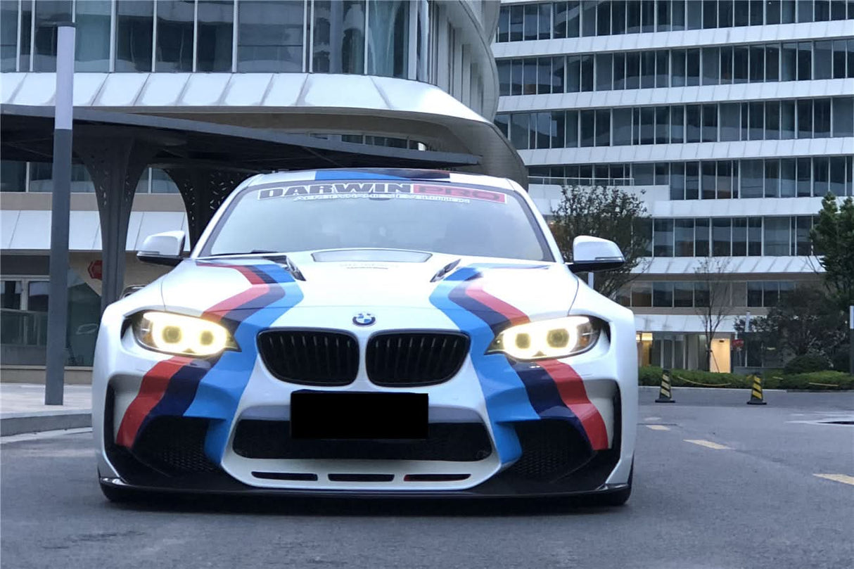 2014-2021 BMW 2 Series F22 Partial Carbon Fiber Wide Body Full Body Kit DarwinPRO (VR Design)