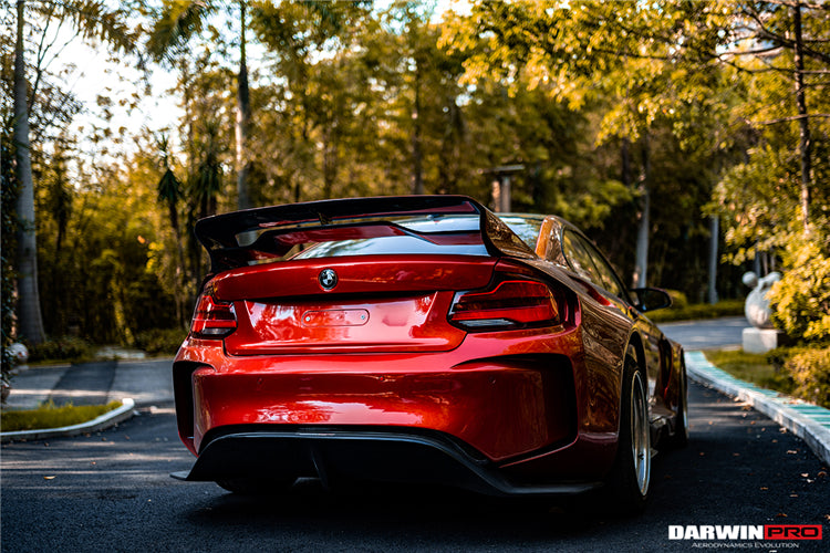 2014-2021 BMW 2 Series F22 Partial Carbon Fiber Wide Body Full Body Kit DarwinPRO (VR Design)