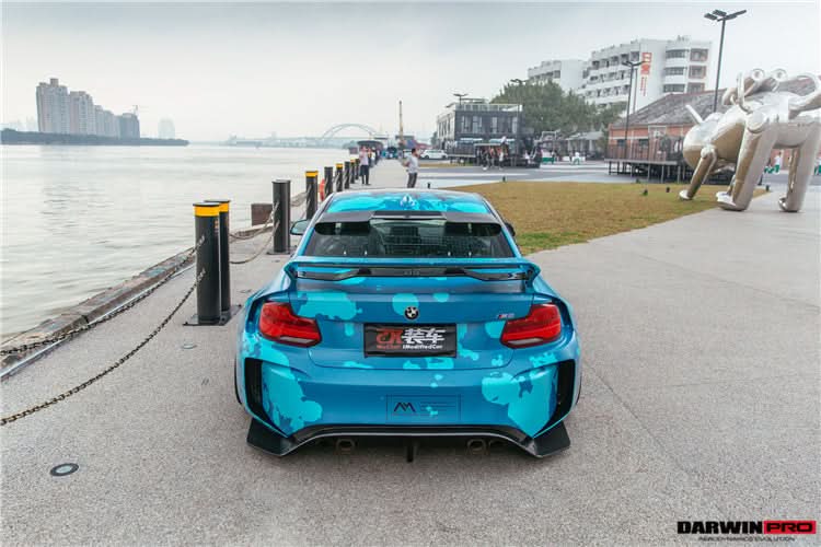 2016-2020 BMW M2 F87 VR Style Partial Carbon Fiber Wide Full Body kit