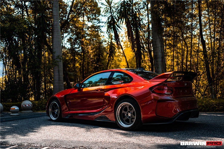 2014-2021 BMW 2 Series F22 Partial Carbon Fiber Wide Body Full Body Kit DarwinPRO (VR Design)