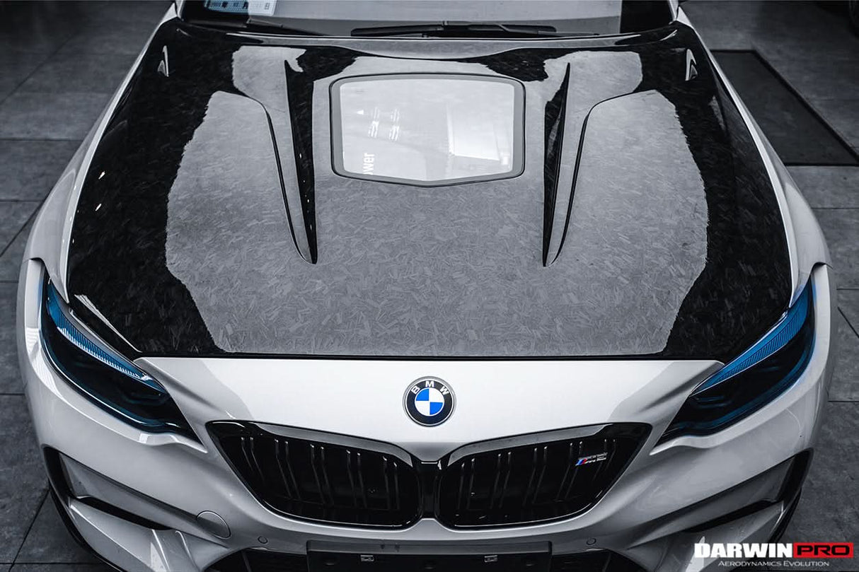 DarwinPRO 2014-2021 BMW M2 M2C 2-SERIES F22 F23 F87 IMP Performance Syle Carbon Fiber Hood