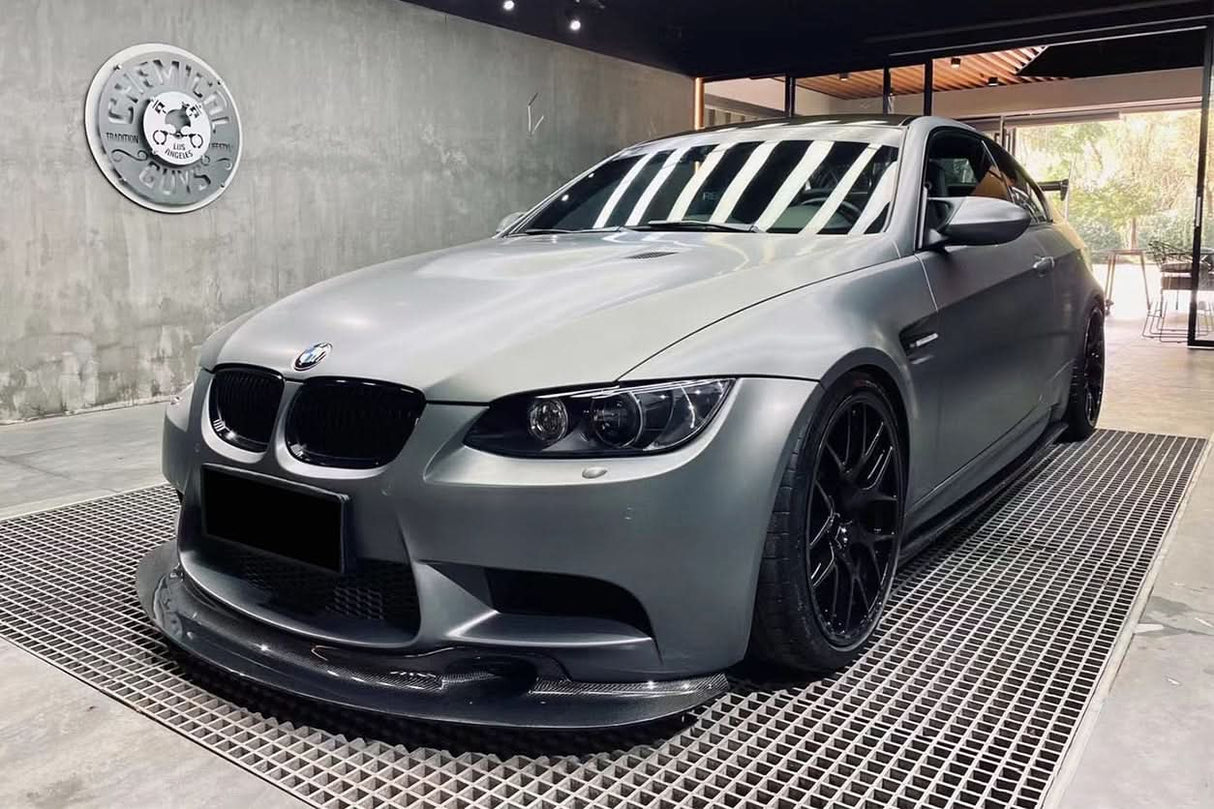 2008-2012 BMW M3 E90 | E92 | E93 GT4 Style Carbon Fiber Front Lip