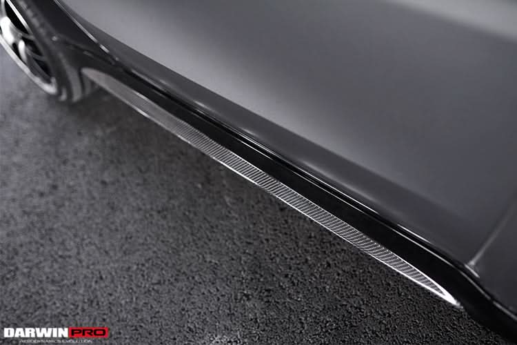 2016-2020 Smart Fortwo 453 BKSS Style Partial Carbon Fiber Side Skirts