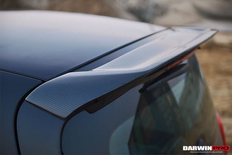 2016-2022 Mercedes Benz Smart Fortwo 453 Carbon Fiber Roof Spoiler DarwinPRO (BKSS)