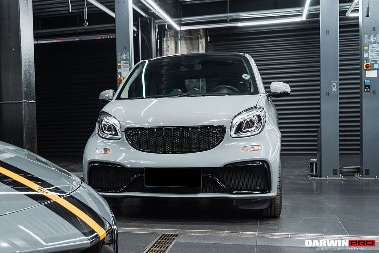 2015-2022 Mercedes Benz Smart Fortwo 453 Partial Carbon Fiber Full Body Kit DarwinPRO (BKSS)