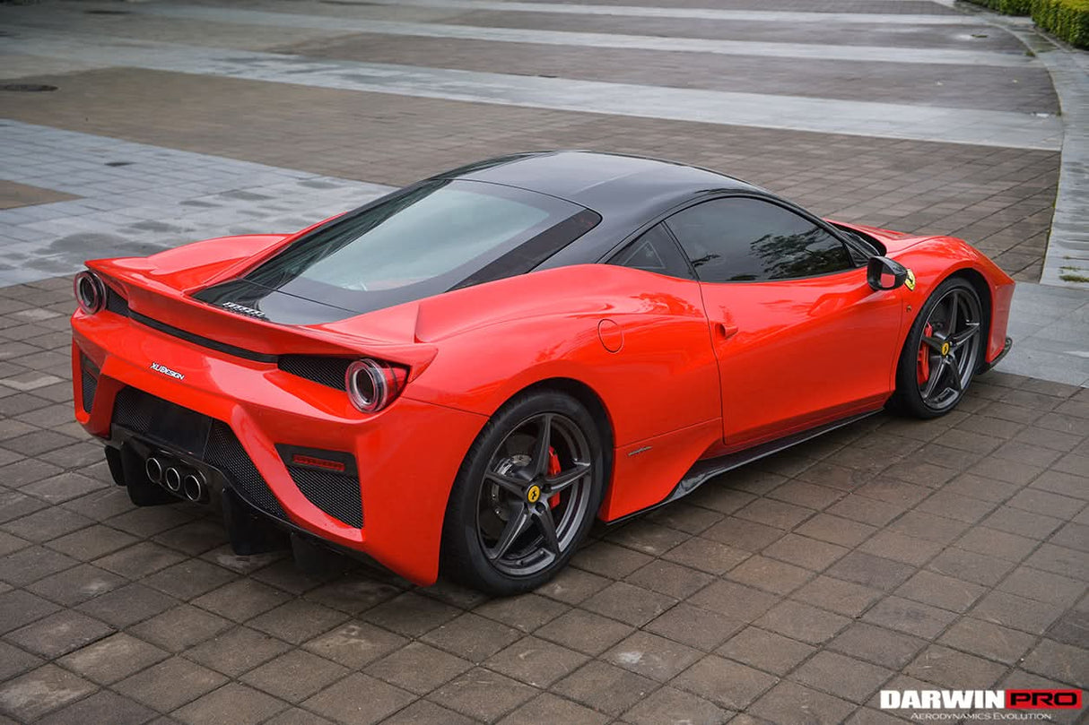 2010-2015 Ferrari 458 Italia Partial Carbon Fiber Full Body Kit DarwinPRO (BKSS Design)