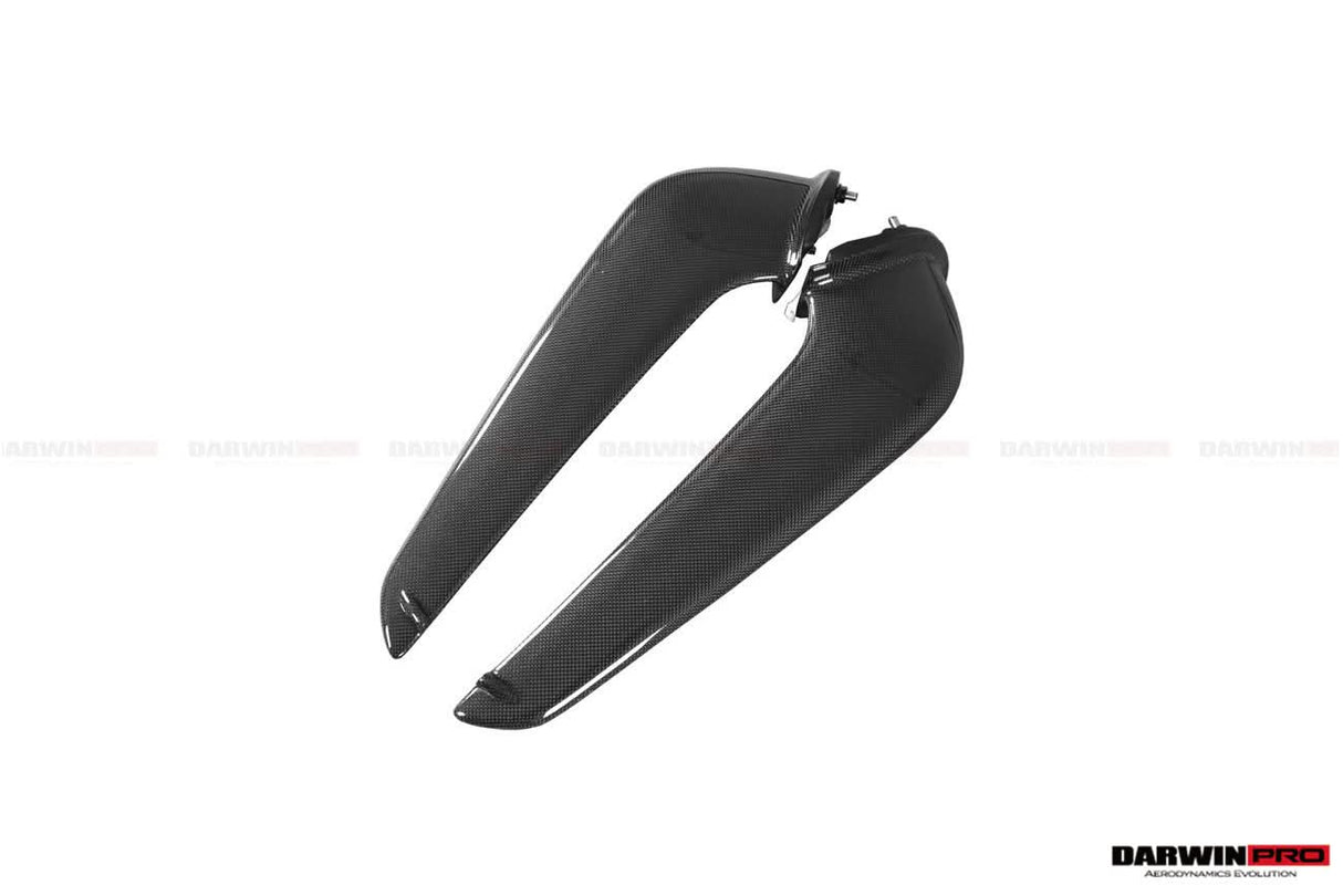 2010-2015 Ferrari 458 Italia and Spider Carbon Fiber Front Canards DarwinPRO (OE)
