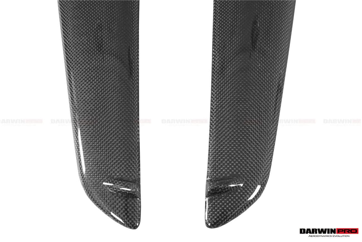 2010-2015 Ferrari 458 Italia and Spider Carbon Fiber Front Canards DarwinPRO (OE)