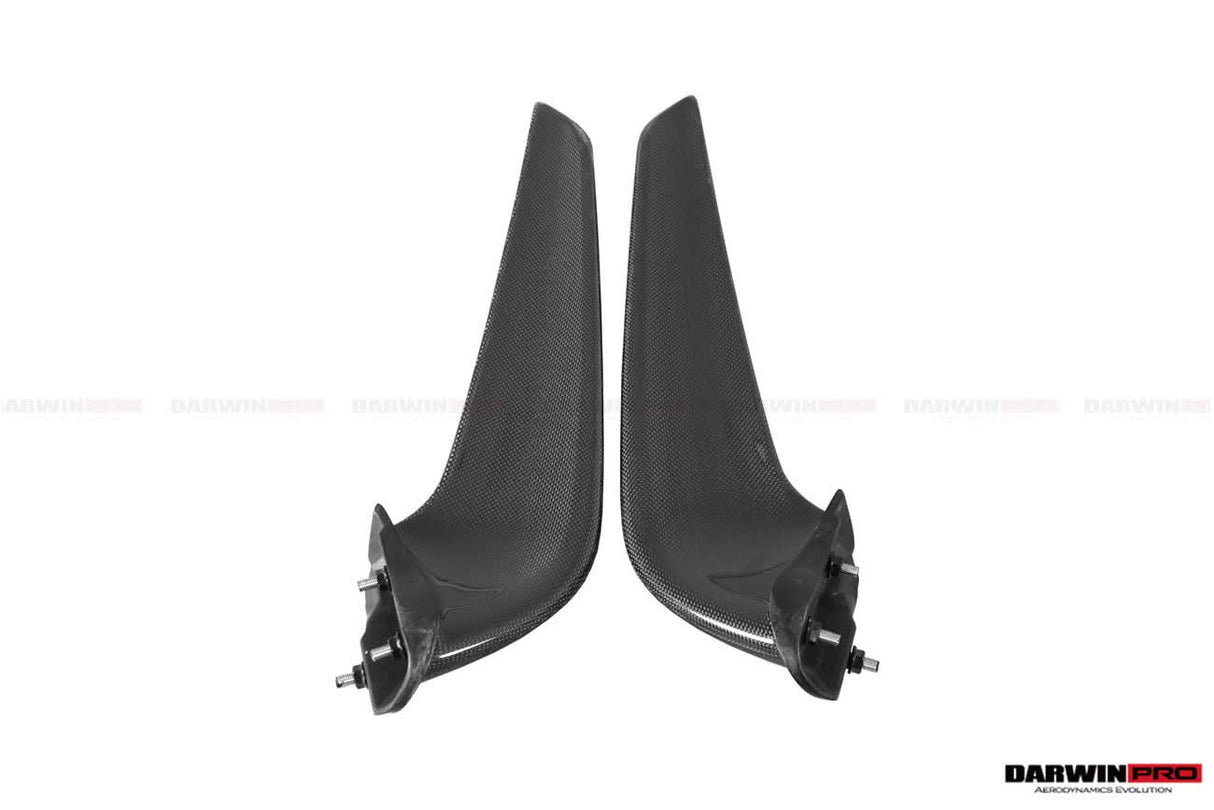 2010-2015 Ferrari 458 Italia and Spider Carbon Fiber Front Canards DarwinPRO (OE)