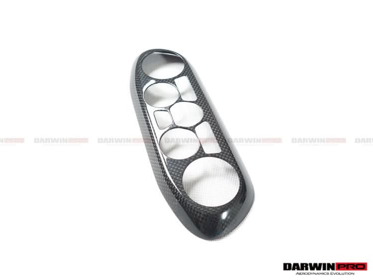 2010-2015 Ferrari 458 Dry Carbon Fiber AC Control Panel Cover DarwinPRO (OE) Fits Italia, Spider, Speciale