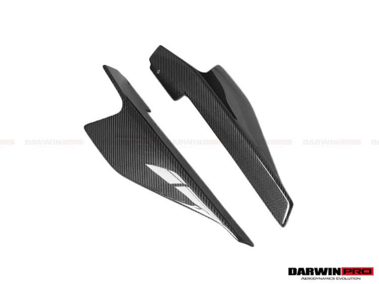 2010-2015 Ferrari 458 Italia and Spider Carbon Fiber Side Skirts Canards DarwinPRO ( Speciale Design)
