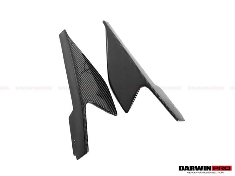 2010-2015 Ferrari 458 Italia and Spider Carbon Fiber Side Skirts Canards DarwinPRO ( Speciale Design)