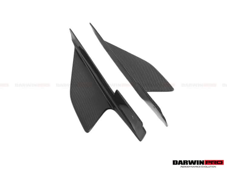 2010-2015 Ferrari 458 Italia and Spider Carbon Fiber Side Skirts Canards DarwinPRO ( Speciale Design)