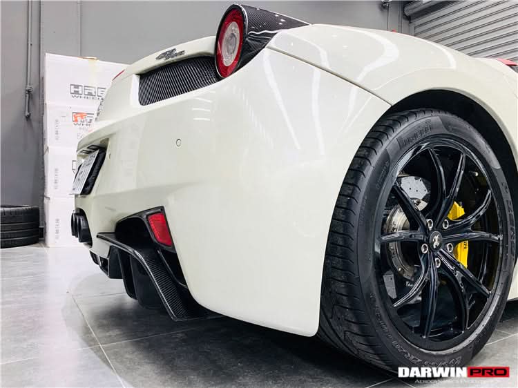 2010-2015 Ferrari 458 Italia and Spider Brake Lights Covers DarwinPRO (OE)