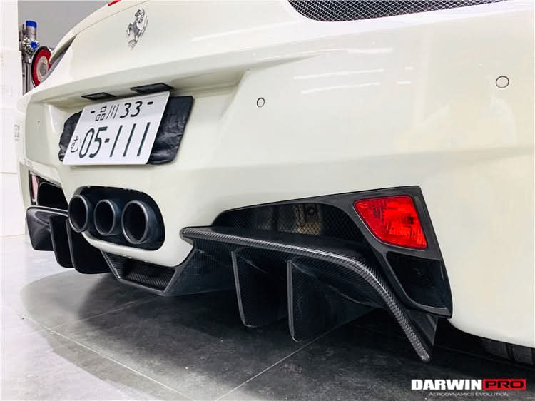 2010-2015 Ferrari 458 Italia and Spider Brake Lights Covers DarwinPRO (OE)