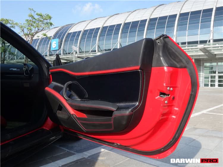 2010-2015 Ferrari 458 Italia and Spider Carbon Fiber Door Panel Interior DarwinPRO (OE)