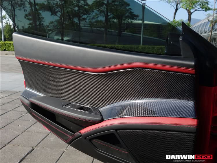 2010-2015 Ferrari 458 Italia and Spider Carbon Fiber Door Panel Interior DarwinPRO (OE)