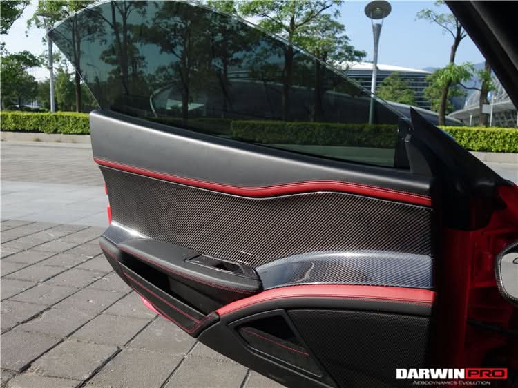 2010-2015 Ferrari 458 Italia and Spider Carbon Fiber Door Panel Interior DarwinPRO (OE)