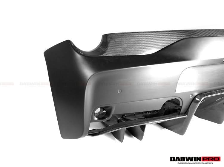 DarwinPRO 2013-2015 Ferrari 458 Speciale Rear Bumper with Diffuser with Lights