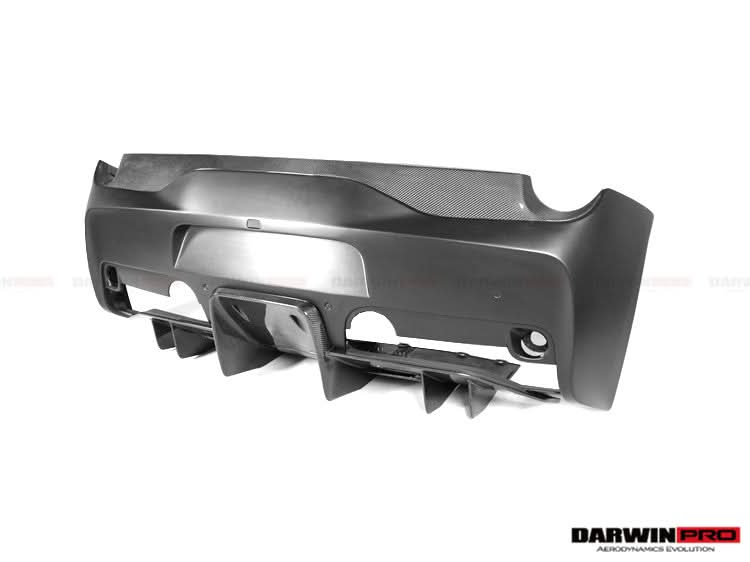 DarwinPRO 2013-2015 Ferrari 458 Speciale Rear Bumper with Diffuser with Lights