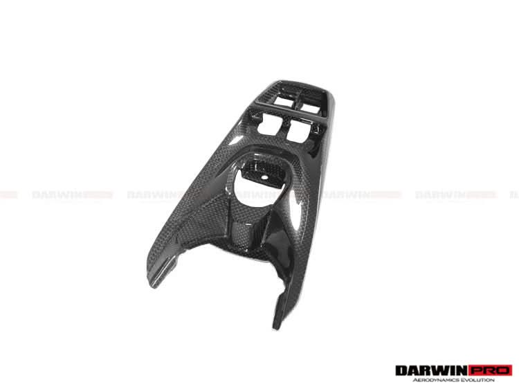 2015-2020 Ferrari 488 Dry Carbon Fiber Bridge Support & Windows Switches Panel | Fits GTB, Spider