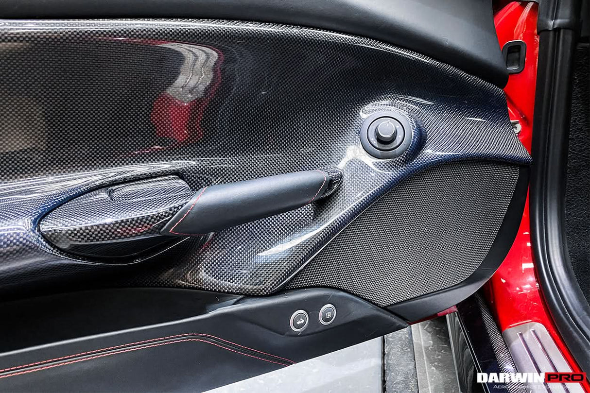 2015-2020 Ferrari 488 GTB & Spider Carbon Fiber Door Panel Interior