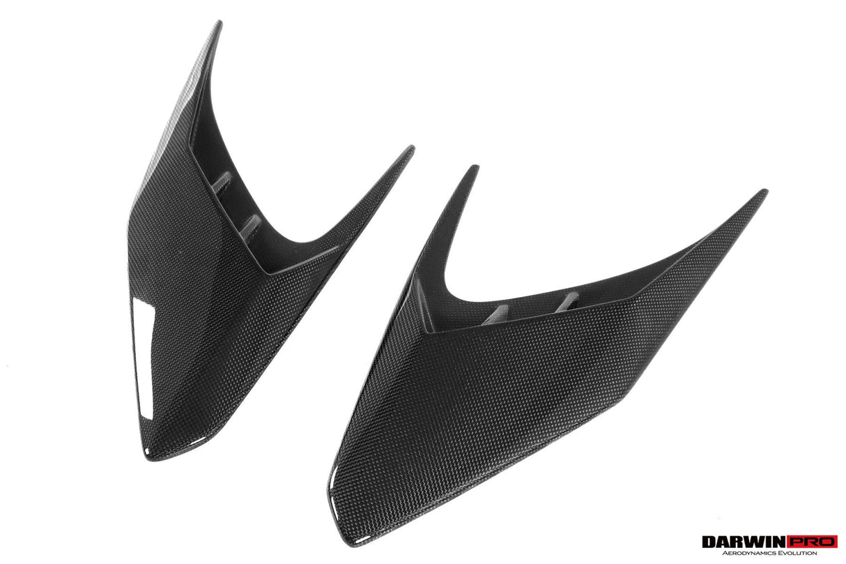 2023-UP Ferrari Purosangue F175 Carbon Fiber Quarter Window Scoops DarwinPRO iMP Design