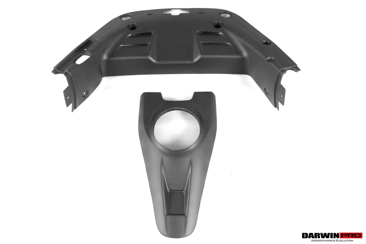 2021-UP Ferrari SF90 Spider OE Style Autoclave Carbon Fiber Engine Bay Interior 5 Piece