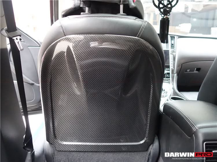 2014-2022 Infiniti Q50 Sedan Dry Carbon Fiber Seatback Replacement