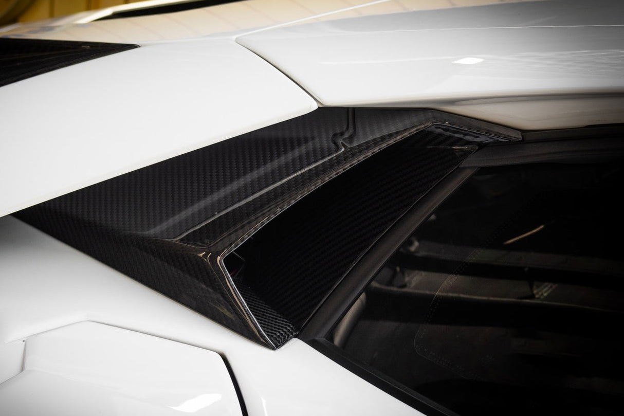 2017-2021 Lamborghini Aventador Autoclave Carbon Fiber Engine Air Intakes DarwinPRO (OE) Fits: LP740 Coupe | Roadster