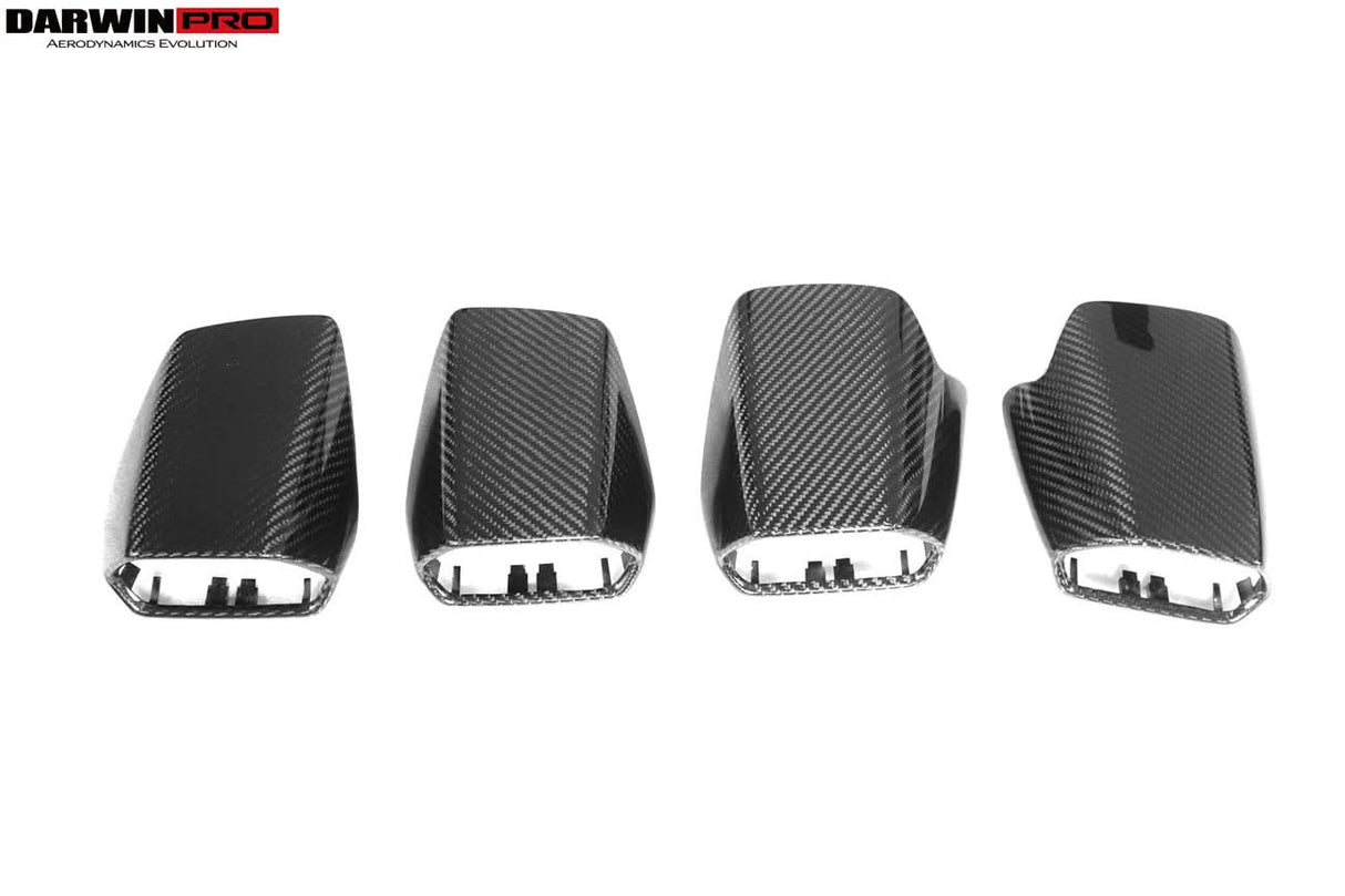 DarwinPRO 2015-2023 Lamborghini Huracan LP610 & LP580 & EVO Autoclave Carbon Fiber AC Panel Trim Replacement