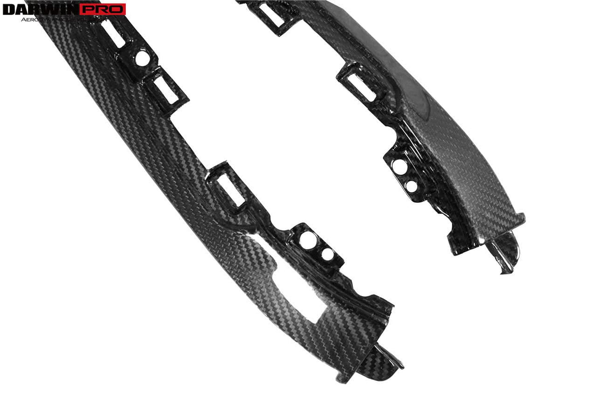 DarwinPRO 2015-2023 Lamborghini Huracan LP610 & LP580 & EVO Autoclave Carbon Fiber Center Console Border Trim