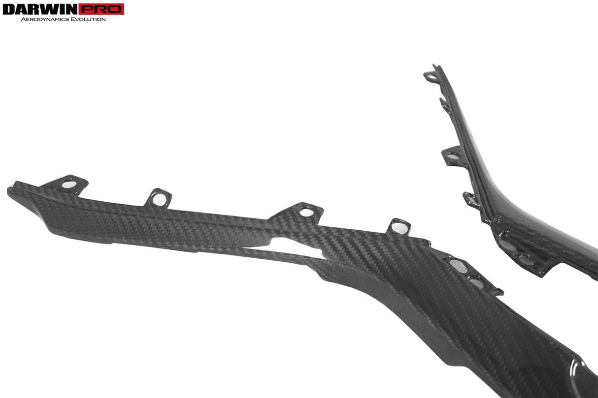 DarwinPRO 2015-2023 Lamborghini Huracan LP610 & LP580 & EVO Autoclave Carbon Fiber Center Console Border Trim