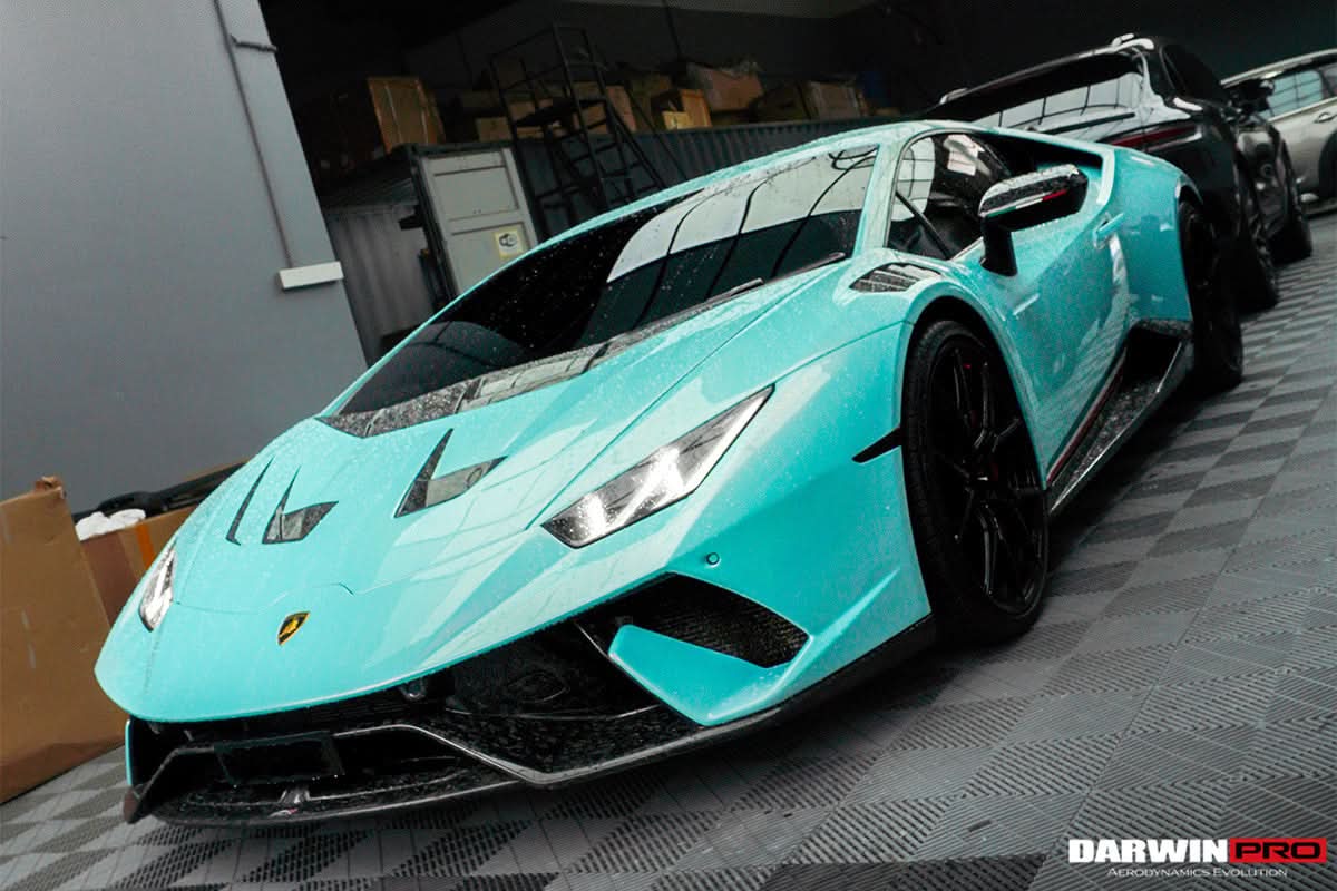DarwinPRO 2015-2025 Lamborghini Huracan LP610 & LP580 & EVO & Tecnica BKSSII Style Hood