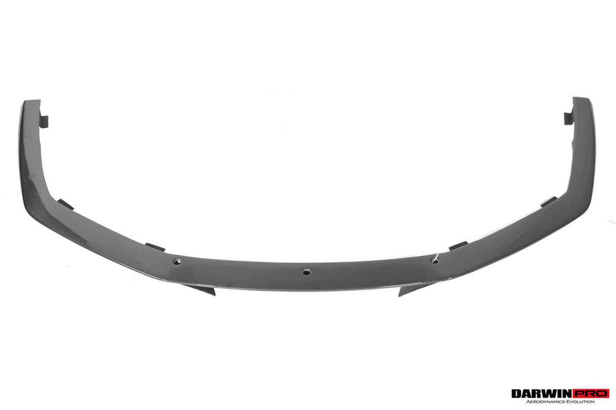 2016-2019 Lamborghini Huracan LP580 Carbon Fiber Front Lip Splitter DarwinPRO (BKSS)