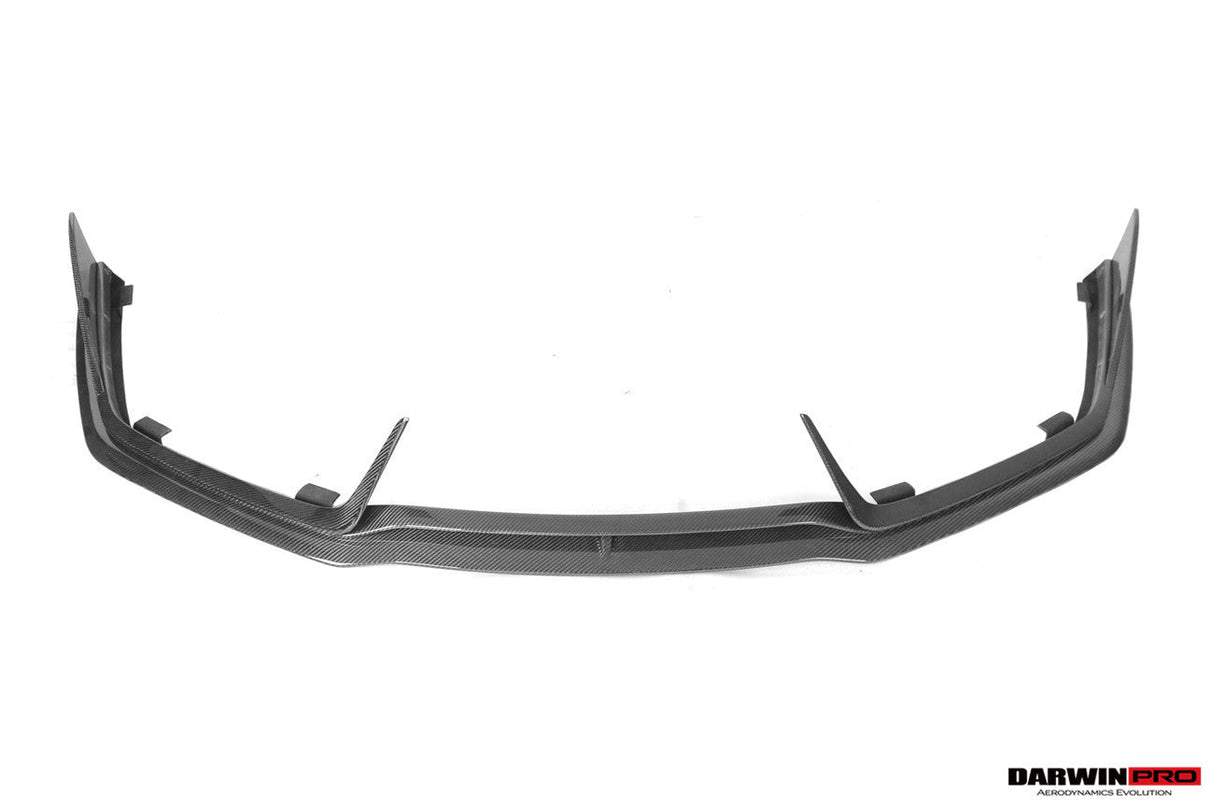 2016-2019 Lamborghini Huracan LP580 Carbon Fiber Front Lip Splitter DarwinPRO (BKSS)