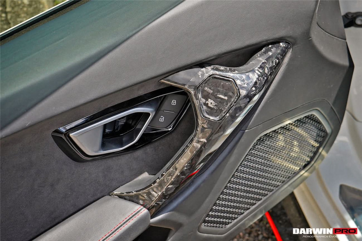 DarwinPRO 2015-2023 Lamborghini Huracan LP610 & LP580 & EVO Autoclave Carbon Fiber Door Handle