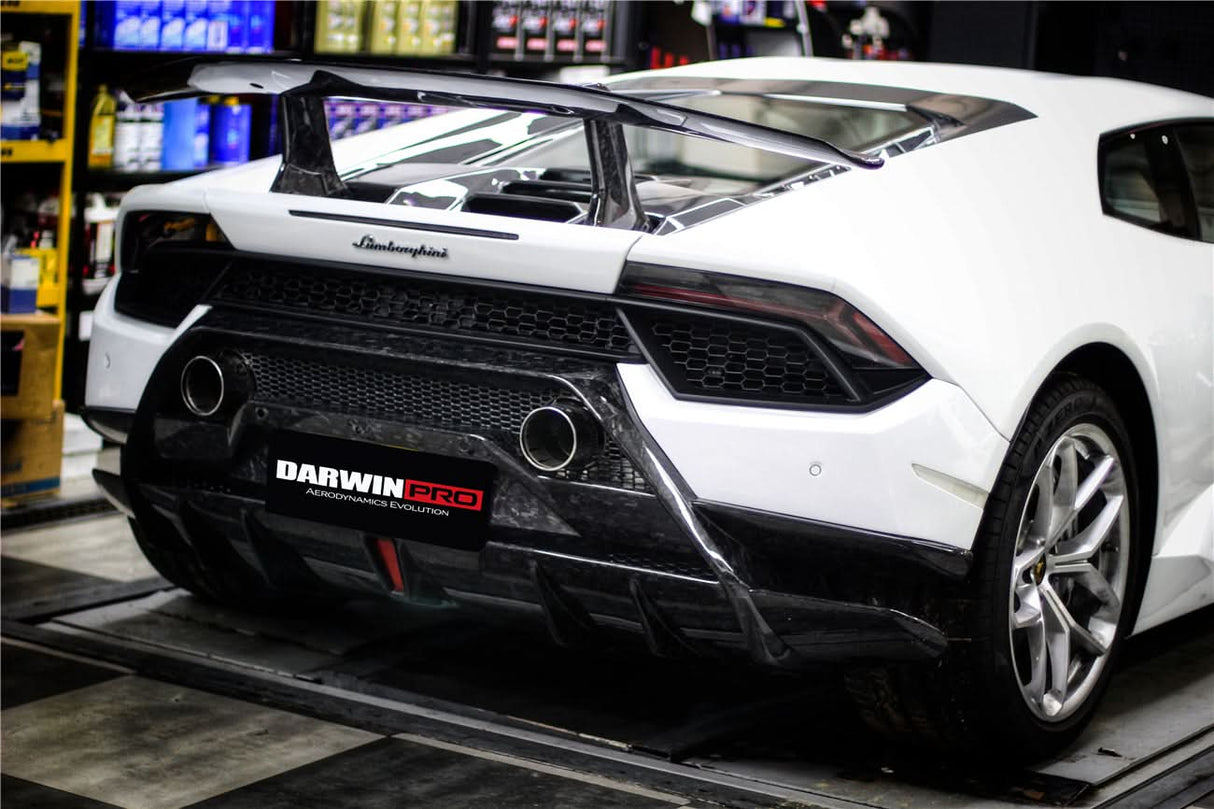 2015-2025 Lamborghini Huracan LP610 | LP580 | EVO | Tecnica Performante Style Carbon Fiber Spoiler Wing With Base
